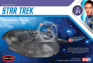 Enterprise NX-01 Star Trek Polar Lights POL966M/12 skala 1/1000