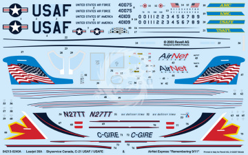 Learjet 35A Revell 04213 skala 1/48