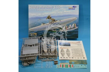 Model plastikowy Savoia-Marchetti S.55 Italian Torpedo Bomber Dora Wings DW72020 skala 1/72