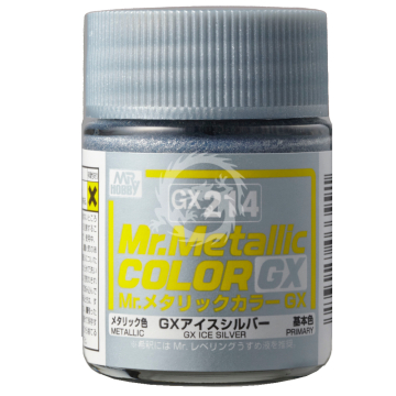  GX-214 GX Ice Silver  (18ml) Mr.Hobby-Gunze