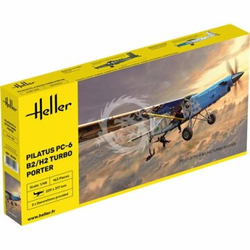 Pilatus PC-6 B2/H2 Turbo Porter Heller 30410 skala 1/48