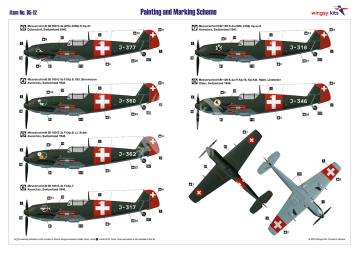 Bf 109 E-3a Emil - WINGSY KITS D5-12 skala 1/48