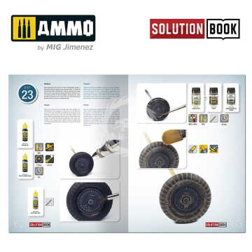 Poradnik-  Solution Book - How to Paint WWII Luftwaffe Mid War Aircraft Ammo Mig 6526 