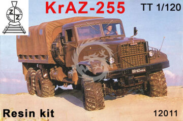NA ZAMÓWIENIE - KrAZ-255 ZZ Modell ZZ12011 skala 1/120 