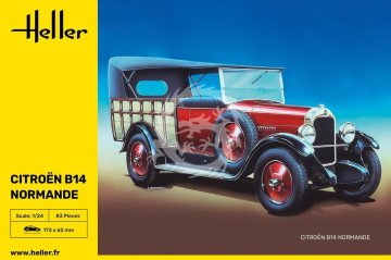 Citroën B14 Normande - Heller 80729 skala 1/24