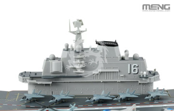  Aircraft Carrier Liaoning (Pre-colored Edition) - MENG-Model PS-010s skala 1/700