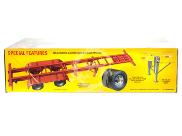 40 ft. Container Trailer -  AMT 1196 skala 1/24