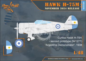  H-75M Hawk - Clear Prop 4806 skala 1/48