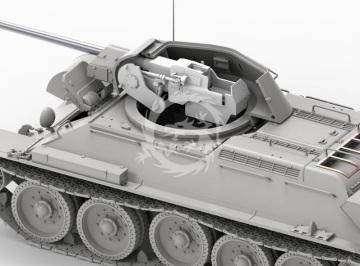 T34E First Type of Spaced Armour T34-76 (112 factory) - Border Model BT-009 skala 1/35