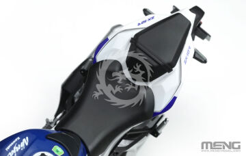 Kawasaki Ninja ZX-10R Pre-Coloured Edition - Meng Model  MT-007s skala 1/9