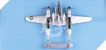 P-38 P-38J, Droopsnoot, P-38L, F-5E - Academy 12282 skala 1/48