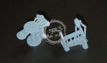 Antenna mount type3 2pcs - Start43 St66 skala 1/24