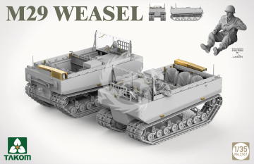  M29 Weasel - Takom  2167 skala 1/35
