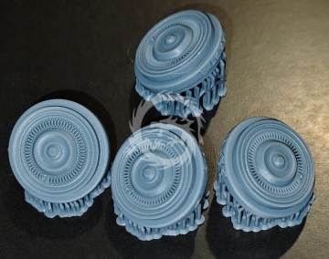 Gaz 21 Volga wheels ( type 2 ) + convers - Start43 St132 skala 1/24