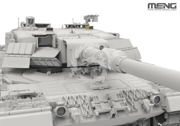 German Main Battle Tank Leopard 2A4 - MENG-Model TS-058 skala 1/35