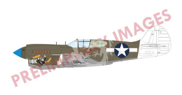 PRZEDSPRZEDAZ - P-40K short tail - Eduard 82243 skala 1/48