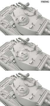 U.S. Medium Tank M4A3 (76) W Sherman - Meng Model 72-019  skala 1:72 