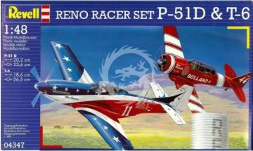 Reno Racer Set P-51D Mustang & T-6 Revell 04347 skala 1/48