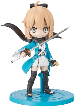 Model plastikowy PETITRITS SABER SOUJI OKITA, BANDAI Spirits 5059017 skala: brak