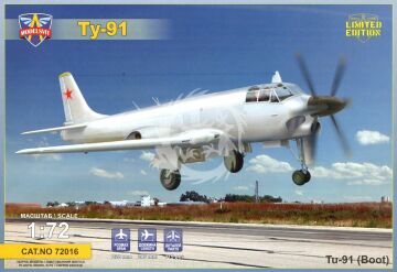 Model plastikowy Tu-91 (Boot) ModelSvit 72016 skala 1/72