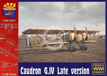 Model plastikowy Caudron G.IV Late version Copper State Models CSM 1027 skala 1/48