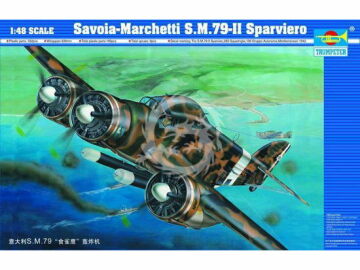 Savoia-Marchetti SM79 II Sparviero 02817 skala 1/48