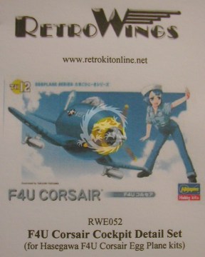 RWE052 F4U Corsair Cockpit Detail Set RetrokiT