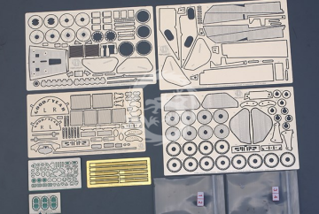 Waloryzacja do modelu FERRARI 312T2 Detail up Set for H 23201 Hobby Design HD02-0443 skala 1/20 