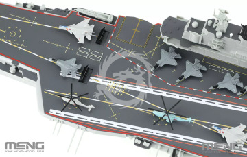  Aircraft Carrier Liaoning (Pre-colored Edition) - MENG-Model PS-010s skala 1/700