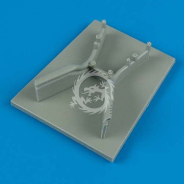 Fieseler Fi 156C Storch - Exhaust Tamiya - Quickboost  QB 48182 skala 1/48