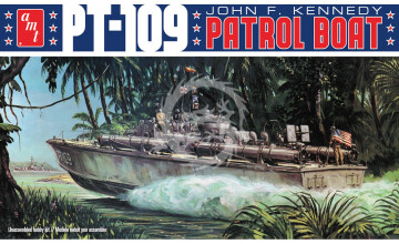 PT-109 John F. Kennedy Patrol Boat AMT - AMT1233 skala 1/64