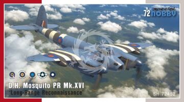 PRZEDSPRZEDAZ - DH. Mosquito PR Mk.XVI ‘Long-Range Reconnaissance’ - Special Hobby SH72452 skala 1/72