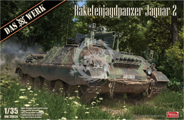 PRZEDSPRZEDAZ - Raketenjagdpanzer Jaguar 2 - Das Werk DW35036 skala 1/35