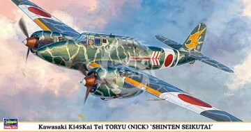 Kawasaki Ki45Kai Tei Toryu (Nick) 'Shinten Seikutai' - Hasegawa 09858 skala 1/48