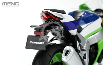 Kawasaki Ninja ZX-10R Pre-Coloured Edition - Meng Model  MT-007s skala 1/9
