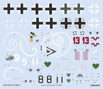 Bf 109G-6 - Eduard 82167 skala 1/48