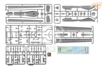 MQ-1C UAV -  Clear Prop  CP4808 skala 1/48 