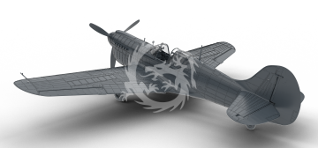 P-40K Warhawk DUAL COMBO - Eduard Plastic Kits R0024 skala 1/48