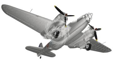 MDR14464 Metallic Details Model samolotu Martin Baltimore Mk.V w skali 1/144, drukowany w 3D