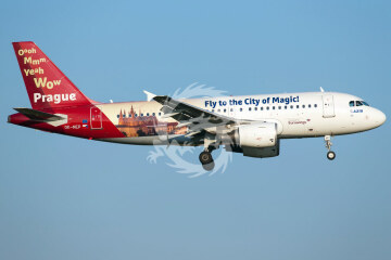 Airbus A319-100 - Czech Airlines OK-NEP - decal BOA44121