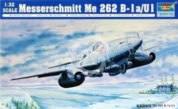 Messerschmitt Me 262 B-1a/U1 Trumpeter 02237 skala 1/32