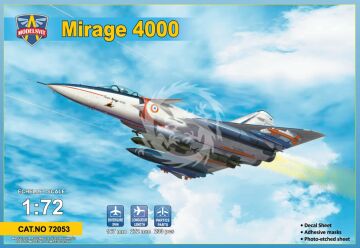 Mirage 4000 w/Weapons ModelSvit 72053 skala 1/72