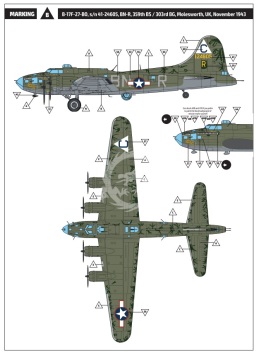 Model plastikowy Boeing B-17 ‘Flying Fortress’ HK-Models 01E029 1/32