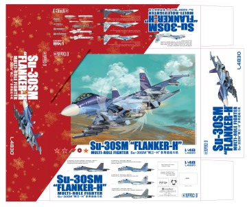 PREORDER SU-30SM Flanker H Great Wall Hobby GWH  L4830 skala 1/48