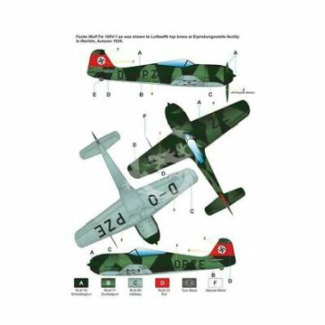 Focke Wulf Fw 190 V-1 Classic Airframes R8-009 skala 1/48