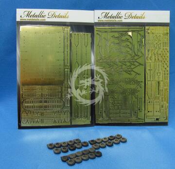 MD14434 Metallic Details C-5B Galaxy. Wheel bays Roden 1/144