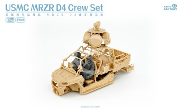 PREORDER - USMC MRZR D4 Crew Set (Resin)  Magic Factory 7502 skala 1/35