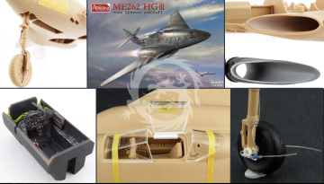 Me 262 HG III Entwurf III Amusing Hobby 48A005 skala 1/48