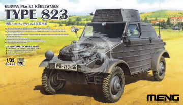PRZEDSPRZEDAŻ- German Pkw. K1 Kübelwagen Type -823 Meng Model VS-017 skala 1/35
