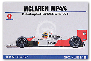 Waloryzacja do modelu MCLAREN MP4/4 Detail up set for Meng RS-004 HD02-0457 Hobby Design skala 1/12
